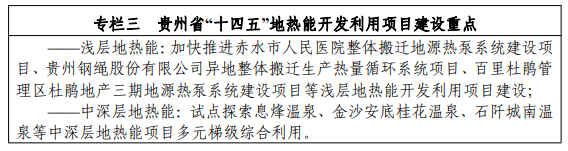 地大熱能：貴州新能源發(fā)展“十四五”規(guī)劃地?zé)嵬顿Y超100億！